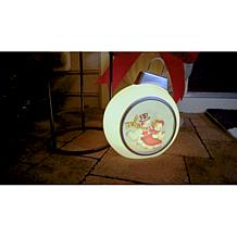 "As Is" Mr. Christmas Set of 2 12" LED Blow Mold Ornaments