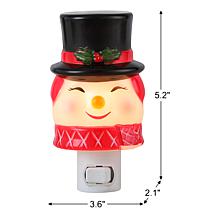 "As Is" Mr. Christmas Set of 2 Nightlights