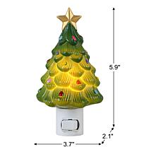 "As Is" Mr. Christmas Set of 2 Nightlights