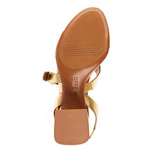 "As Is" Naturalizer Veva Heeled Sandal w/Block Heel