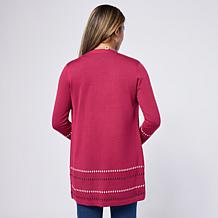 "As Is" Nina Leonard 2 PC Set - Cardigan and Tank
