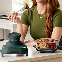 "As Is" Ninja Crispi 5-in-1 Glass Air Fryer with 3 Containers