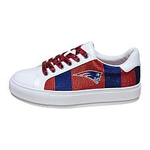 "As Is" Officially Licensed NFL Lace-Up Sparkle Sneaker by Cuce Sho...