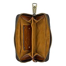 "As Is" Patricia Nash Abri Leather Zip-Around Wallet
