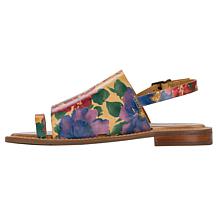 "As Is" Patricia Nash Angelica Leather Slingback Sandal