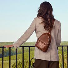 "As Is" Patricia Nash Ennis Leather Sling