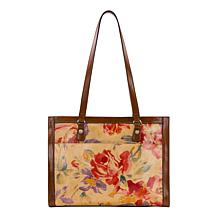 "As Is" Patricia Nash Merena Woven Satchel