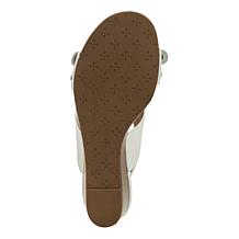 "As Is" Patricia Nash Mirella Flower Wedge Sandal