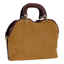 "As Is" Patricia Nash Ophelie Satchel with Scarf
