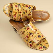 "As Is" Patricia Nash Poema Leather Heel Sandal