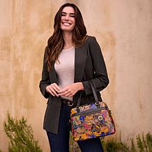 "As Is" Patricia Nash Rosora Leather Satchel