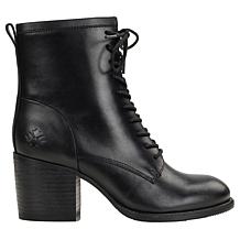 "As Is" Patricia Nash Sicily Leather Lace-Up Ankle Boot