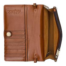 "As Is" Patricia Nash Stephanie Leather Crossbody Bag