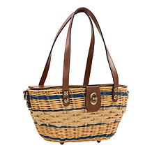 "As Is" Patricia Nash Thea Basket with Scarf