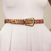 "As Is" Patricia Nash Townsend Braided Belt