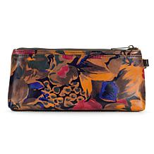 "As Is" Patricia Nash Vetralla Leather Wristlet with RFID Protection