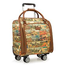 "As Is" Patricia Nash Vitalia Spinner Wheel Underseater Travel Bag