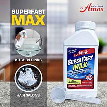 "As Is" Professor Amos 12oz. SuperFast Max Concentrated Drain Powder