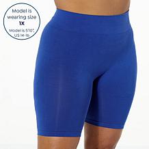 "As Is" Rhonda Shear 2-pack Ahh Seamless Cotton Smoothing Longline ...