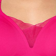 "As Is" Rhonda Shear 2-pack Gel Bra with Scalloped Edge Detail