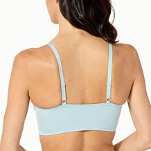 "As Is" Rhonda Shear 2-pack Gel Bra without Back Closure
