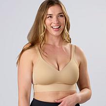 "As Is" Rhonda Shear 2-pack Molded Cup Bra with Wrap Back