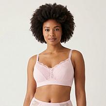 "As Is" Rhonda Shear 2-pack Molded Cup Lace Bra with Invisible Edge