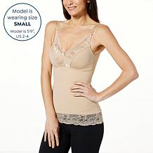 "As Is" Rhonda Shear Classic Pin-Up Smoothing Cami