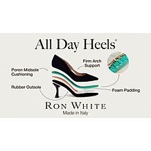 "As Is" Ron White Cynthia Suede Pump with All-Day Heels® Technology