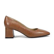 "As Is" Ron White Lucille Liz Leather Heeled Pump w/ All-Day Heels®...