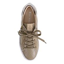 "As Is" Ron White Orissa Leather Sneaker with Satin Shoe Bag