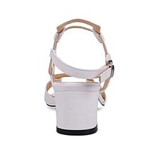 "As Is" Ron White Tristan Leather Heeled Sandal w/ All-Day Heels® T...