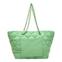 "As Is" Samantha Brown Quilted Tote Handbag
