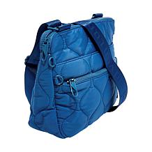 "As Is" Samantha Brown To-Go Anti-Theft Multi Pocket Crossbody Bag