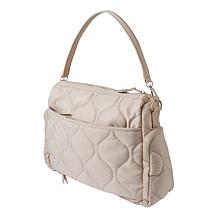 "As Is" Samantha Brown To-Go Quilted Cargo Crossbody