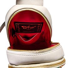 "As Is" Sharif Legacy Braided Abuja Leather Sling Crossbody Bag