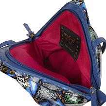 "As Is" Sharif Legacy Museum Leather Dumpling-Shape Crossbody Bag