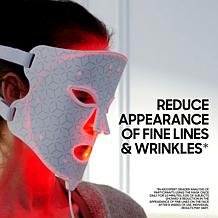 "As Is" Sharper Image Revel LED Light Therapy Face Mask