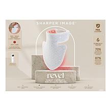 "As Is" Sharper Image Revel LED Light Therapy Neck & Décolletage Mask