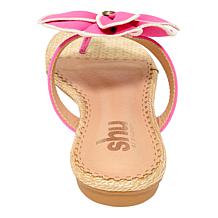 "As Is" SHU by SHUSHOP® Brylee Flower Thong Sandal