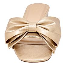 "As Is" SHUSHOP® Bree Oversized Bow Comfortable Flat