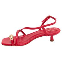 "As Is" SHUSHOP® Harper Comfortable Low Heel Sandal