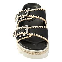 "As Is" ShuShop Shoes Laura Platform w/Buckle Detail