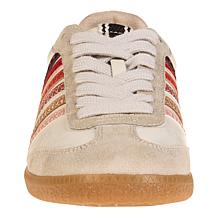 "As Is" SHUSHOP Steffie Striped Lace-Up Fashion Sneaker