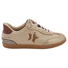"As Is" Skechers Slip-ins Hotshot Metallic Lace-Up Sneakers - Icy E...