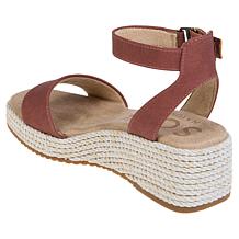 "As Is" SOUL Naturalizer Gloria Espadrille Wedge Heel