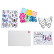 "As Is" Stamps of Life Butterfly Fold-It Card Die Set