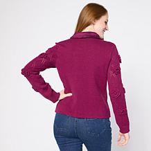 As Is Tower Hill by Christie Brinkley Mixed Media Moto Jacket