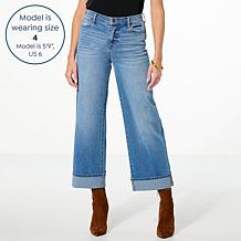 As Is Tower Hill by Christie Brinkley Wide-Leg Cuffed Jean