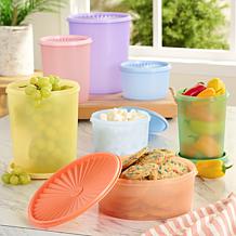 "As Is" Tupperware® 14-piece Heritage Sheer Canister Collection